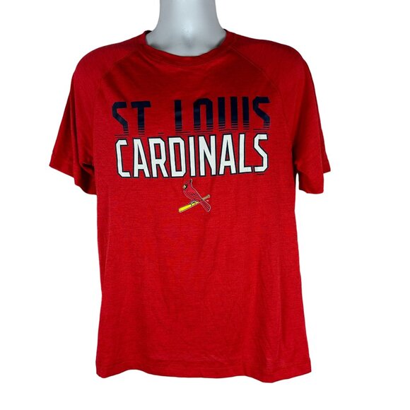 St. Louis Cardinals Red T-Shirt Genuine Merchandise Mens Size M - Picture 1 of 5